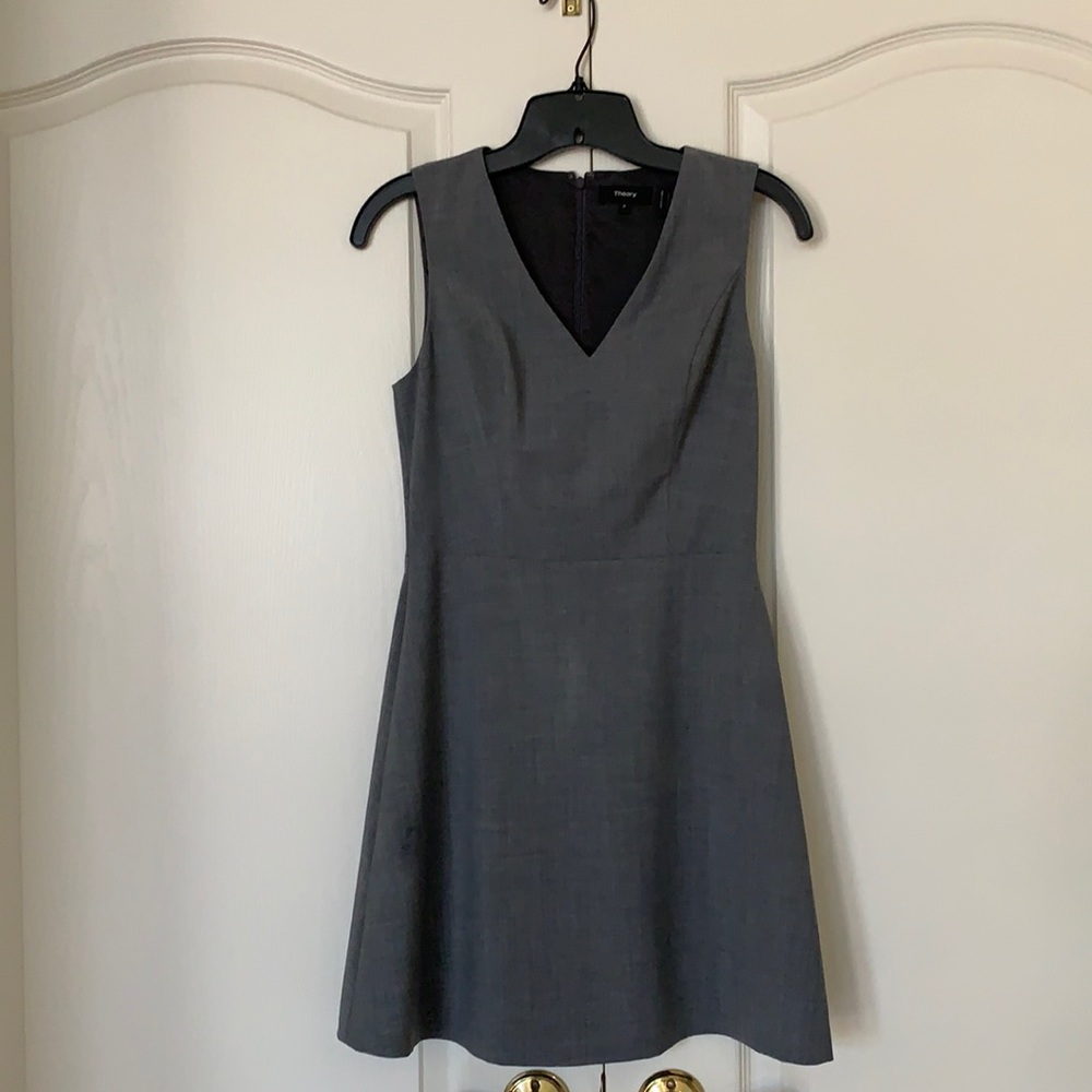 Theory Wool Blend Suiting Dress w Matching Jacket